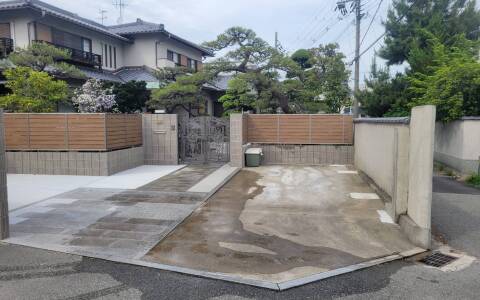 駐車場の施工